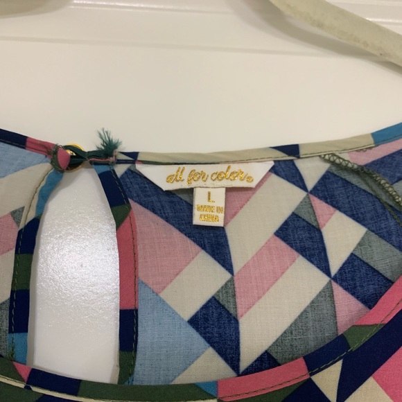 All for Color Bell Sleeve Dress - Picture 2 of 2